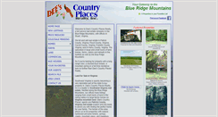 Desktop Screenshot of deescountryplaces.com